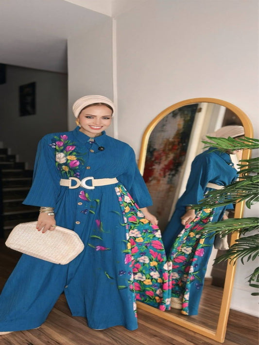 Hand-Painted Dress