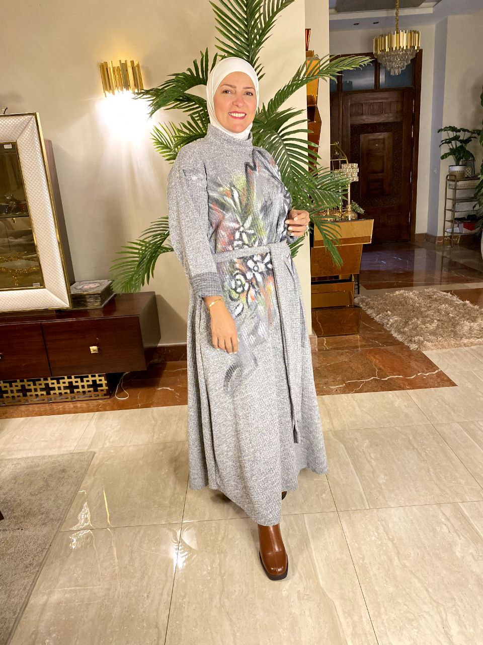 The Unique Gray Dress 🩶