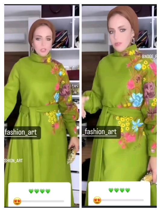Unique Kewi  Dress 💚