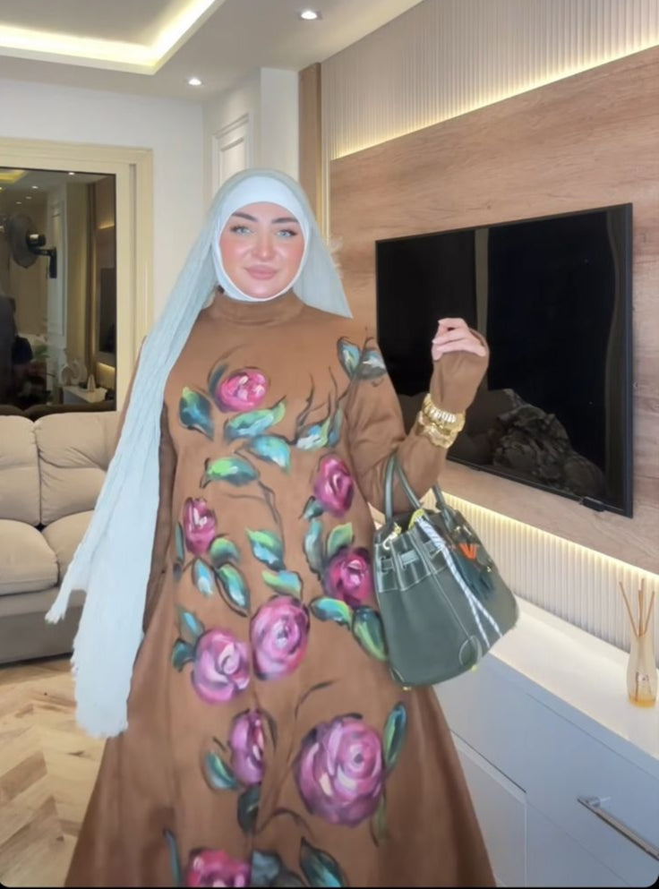 Light Brown Suede Dress 🤎✨